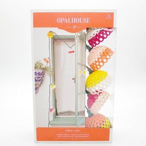 Opalhouse Textured Open Hood String Lights 10 Ligh